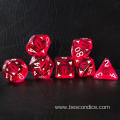 Bescon Dragon Eye RPG Dice Set of 7, Dragon Eye Polyhedral Dice Set, 6 Colors Available